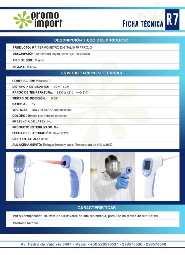 Termómetro digital Infrarrojo - Imagen 7