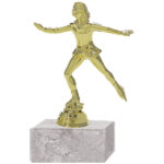 Trofeo Plástico Patin Rueda Artistico Femenino