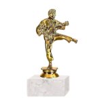 Trofeo plástico FR Karate Mediano