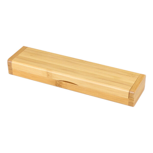 Estuche Porta-Lápiz de Bamboo - Bolígrafos Ecológicos | MerchLAB