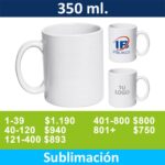 Tazón Sublimación con caja 99223 ( P100002-X )