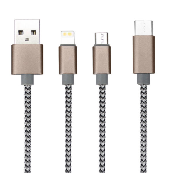Connect Multicargador Metálico, vista 2 - Tecnología y Electrónicos | MerchLAB
