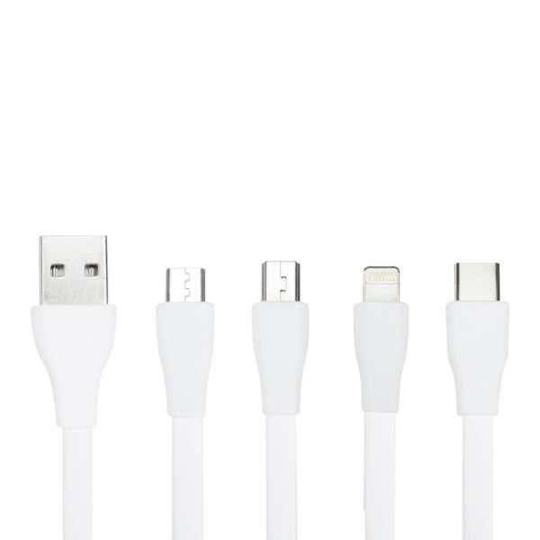 Connect Multicargador Blanco, vista 2 - Tecnología y Electrónicos | MerchLAB