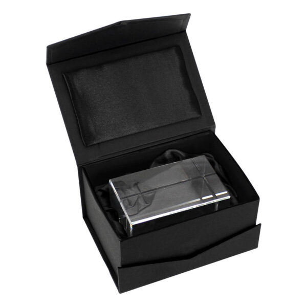 Trofeo Galvano Bloque Cristal Solid - Galvano Corporativo | MerchLAB