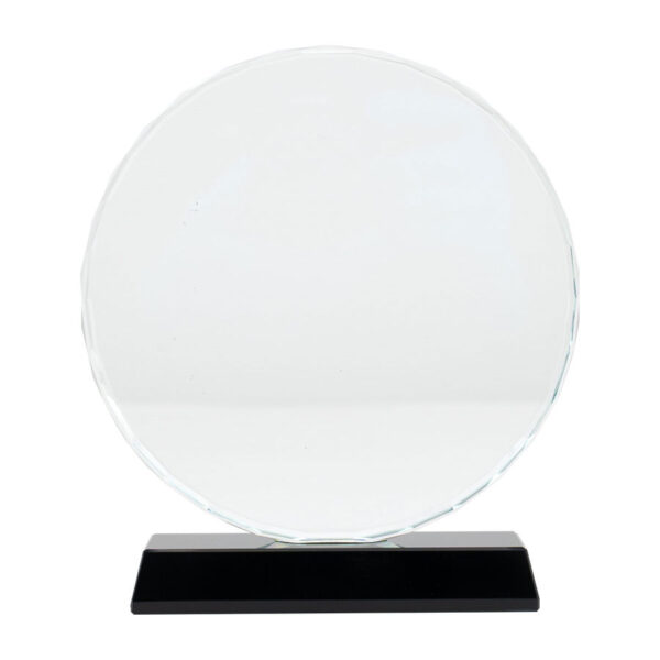 Trofeo Galvano de Cristal "Prisma" - Galvano Corporativo | MerchLAB