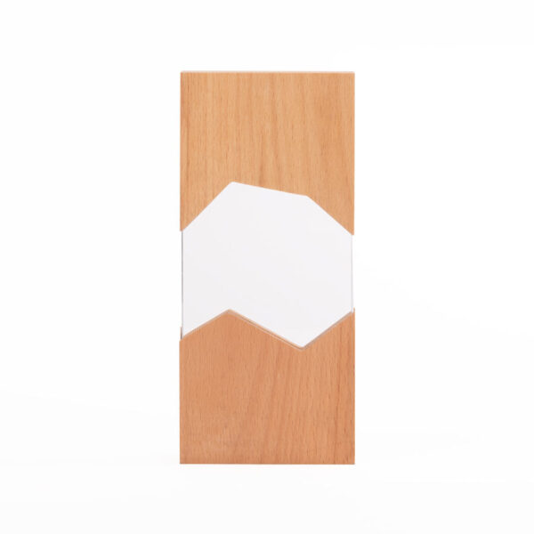 Trofeo Galvano de Madera y Cristal "Steven" - Galvano Corporativo | MerchLAB