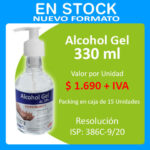 Alcohol Gel 330 ml.