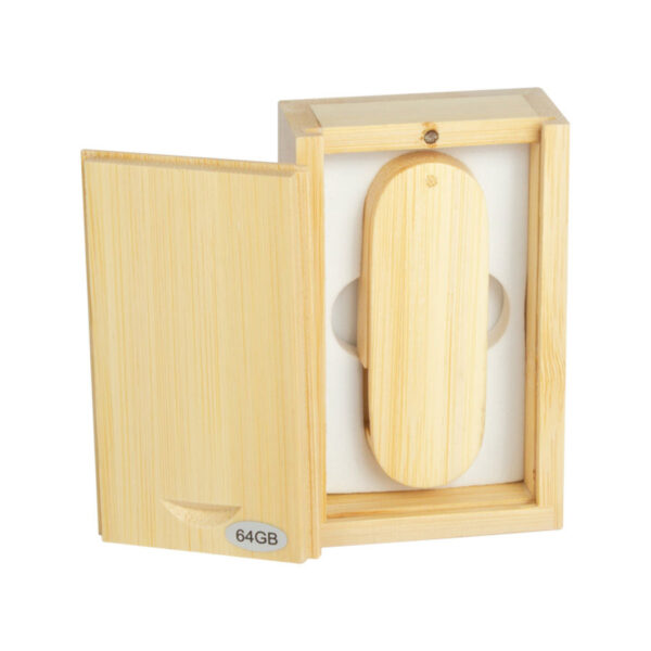 USB Pendrive 64GB de Bamboo - Pendrives | MerchLAB