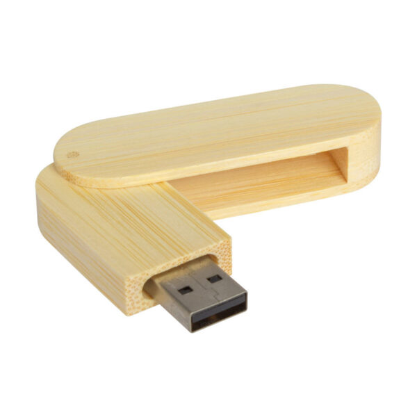 USB Pendrive 64GB de Bamboo, detalle - Pendrives | MerchLAB