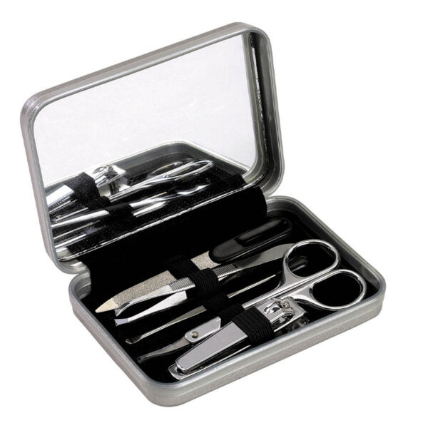Set de Manicure Metálico, vista 2 - Salud y Belleza | MerchLAB
