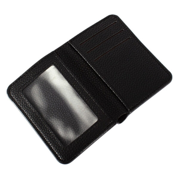 Billetera vertical de Eco-Cuero "LAM", detalle - Accesorios | MerchLAB