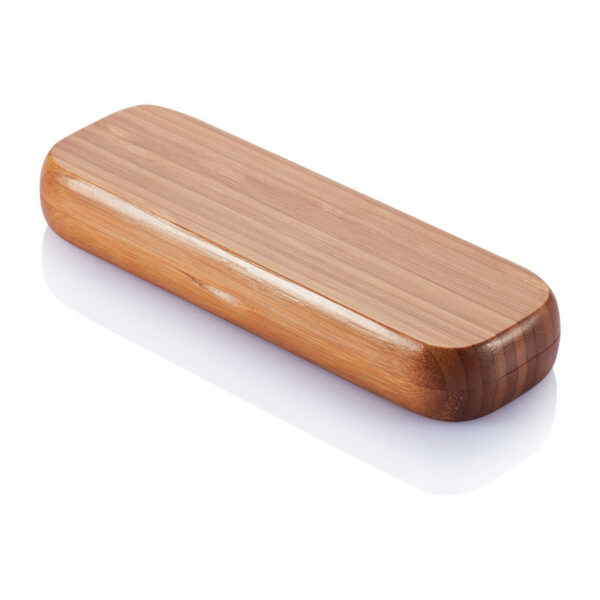 Set Bolígrafo Estuche de Bamboo, vista 2 - Bolígrafos Ecológicos | MerchLAB