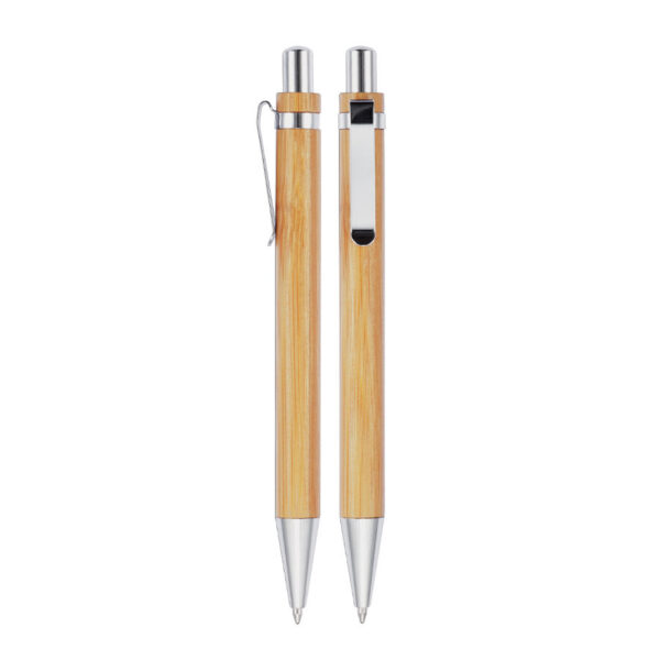 Bolígrafo de Bamboo, vista 2 - Bolígrafos Ecológicos | MerchLAB