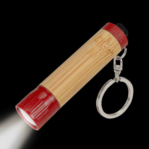 Llavero-Linterna LED cuerpo Bamboo 4 Llavero-Linterna LED cuerpo Bamboo, foto 4 - Llavero Linterna | MerchLAB