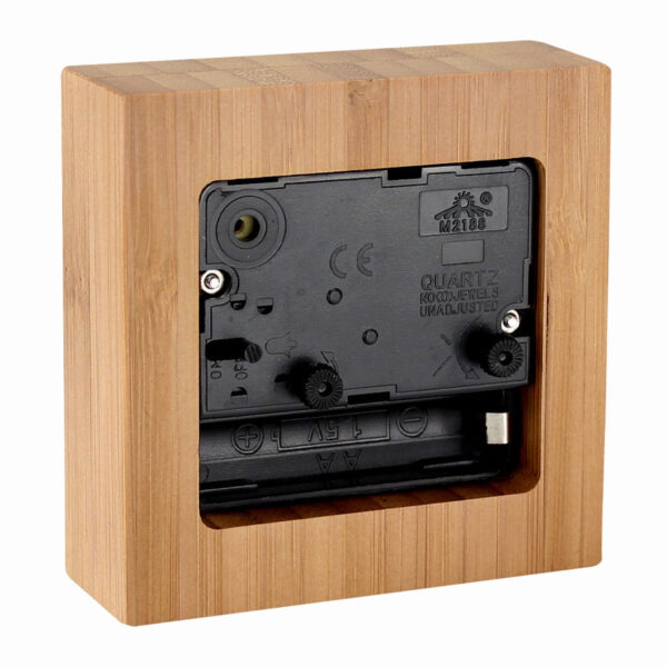 Reloj Despertador de Bamboo - Regalos Ecológicos | MerchLAB