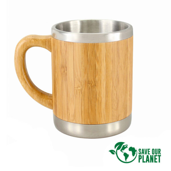 Tazón de Bamboo 350cc, vista 2 - Tazones, Termos y Mugs | MerchLAB