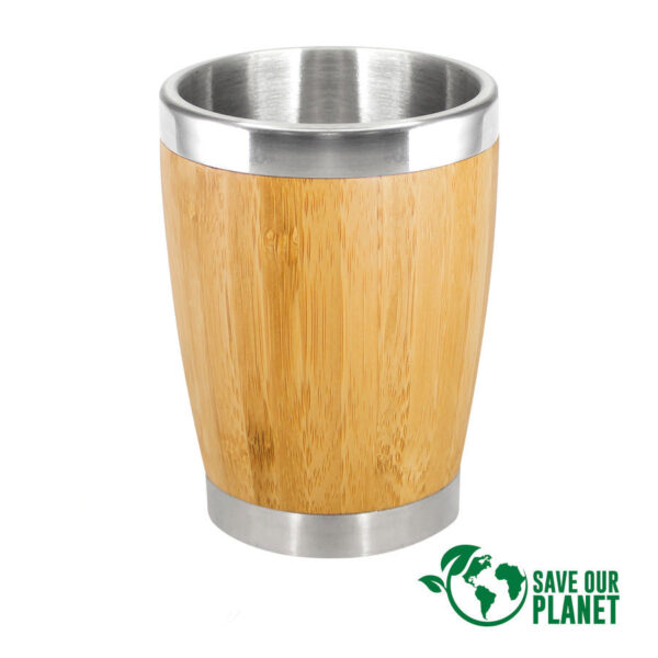 Vaso de Bamboo 350cc, detalle - Vasos | MerchLAB
