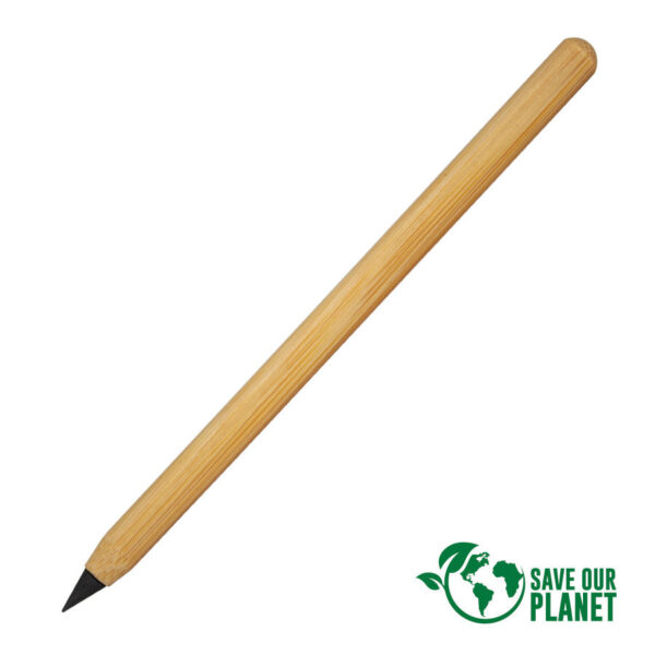 Lápiz de Bamboo con punta Tungsteno., detalle - Bolígrafos Ecológicos | MerchLAB