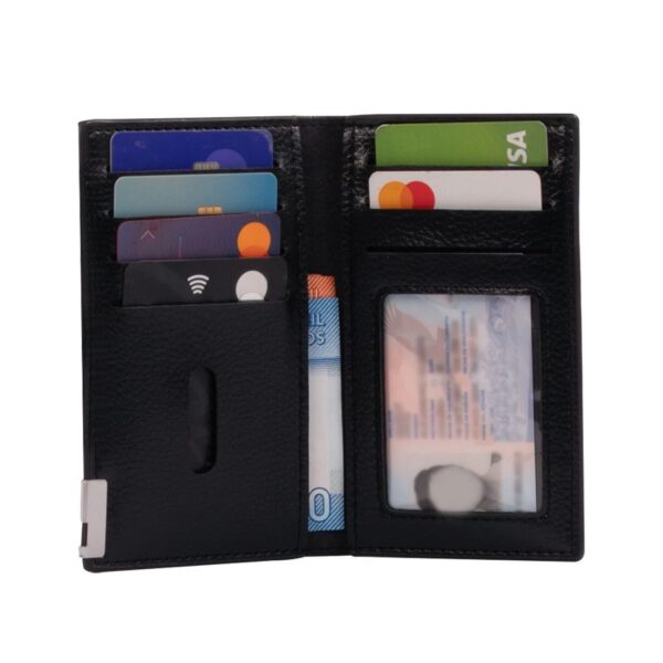 Porta-Tarjetas vertical de Eco-Cuero "LICENSE", foto 4 - Accesorios | MerchLAB