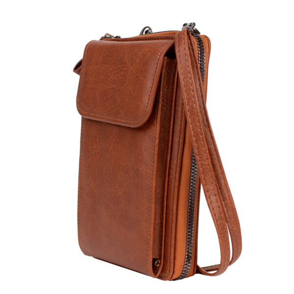 Porta-Documentos y Celular de Eco-cuero "TREVOR" 0.8L, vista 2 - Bolsos Corporativos | MerchLAB