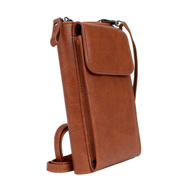 Porta-Documentos y Celular de Eco-cuero "TREVOR" 0.8L - Bolsos Corporativos | MerchLAB