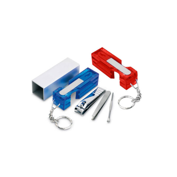 Llavero Set de Manicure, detalle - Llaveros Corporativos | MerchLAB