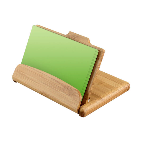 Tarjetero de Bamboo - Oficina y Escritorio | MerchLAB
