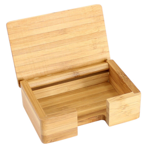 Tarjetero Sobremesa de Bamboo, vista 2 - Oficina y Escritorio | MerchLAB