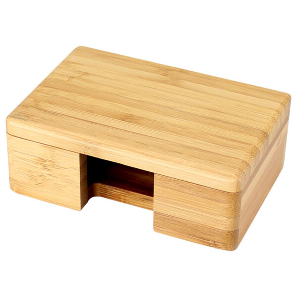 Tarjetero Sobremesa de Bamboo - Oficina y Escritorio | MerchLAB