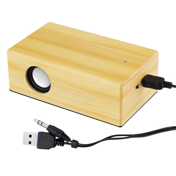 Parlante Inducción de Bamboo, detalle - Parlantes | MerchLAB