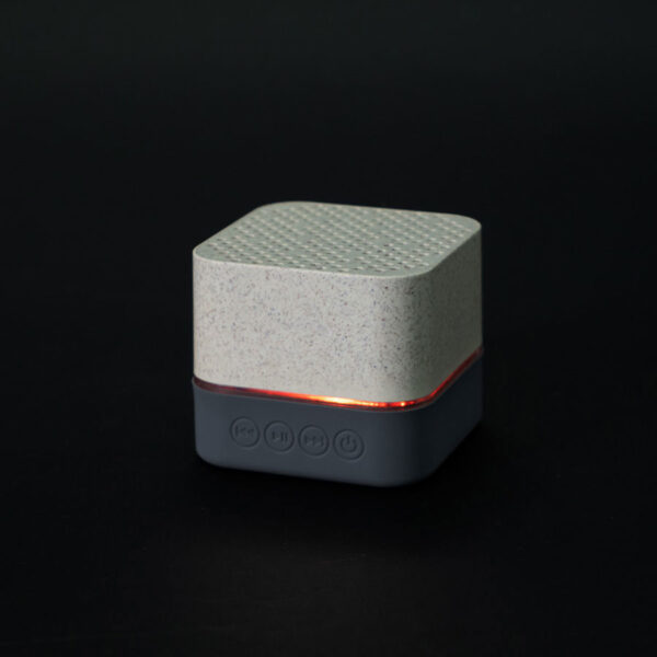 Parlante Altavoz de caña de trigo "LIFE", detalle - Parlantes | MerchLAB