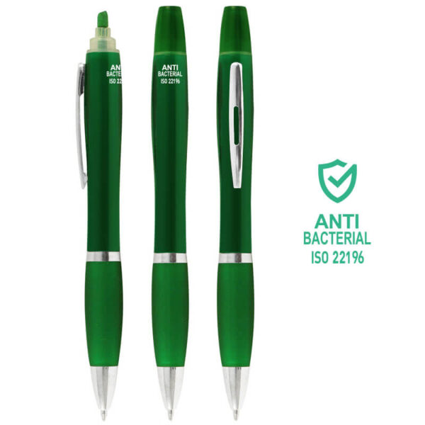 Bolígrafo Anti-Bacterial Destacador CO30 - Lápices Personalizados | MerchLAB
