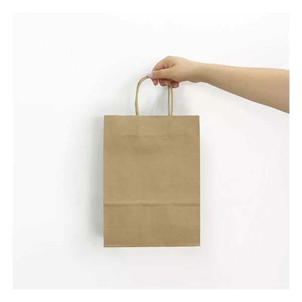 Bolsa Papel Kraft BP10 3 Bolsa Papel Kraft BP10, detalle - Bolsas de Papel | MerchLAB