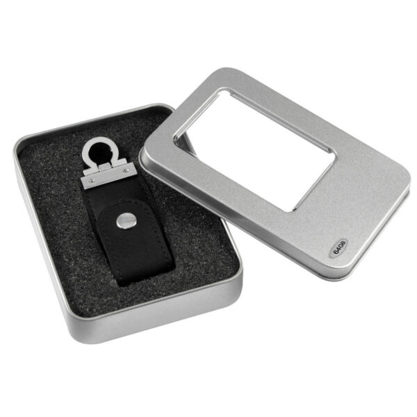 USB Pendrive 64GB Llavero de Eco-cuero, foto 4 - Llaveros Corporativos | MerchLAB