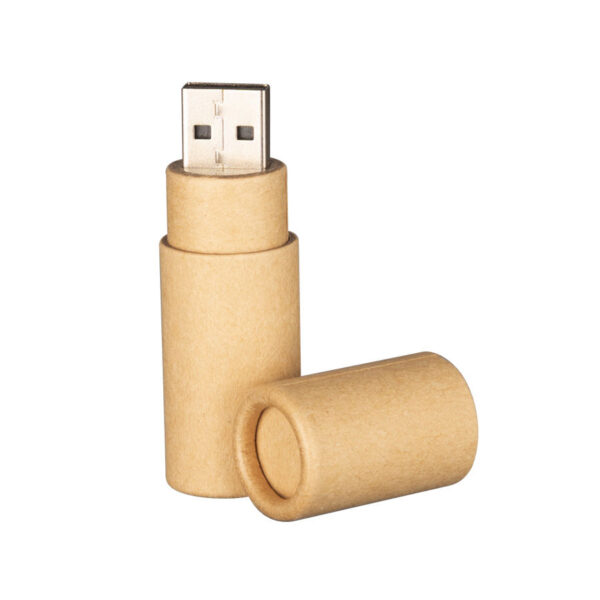 USB Pendrive Ecológico 64GB de Cartón, vista 2 - Pendrives | MerchLAB