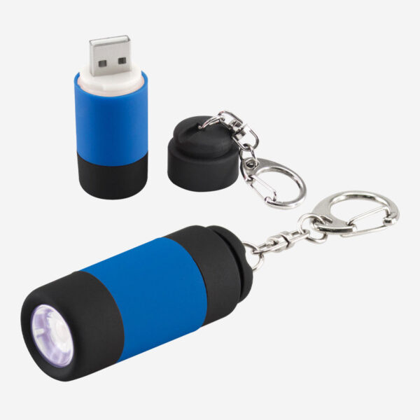 Llavero-Linterna LED Cargador USB - Llavero Linterna | MerchLAB