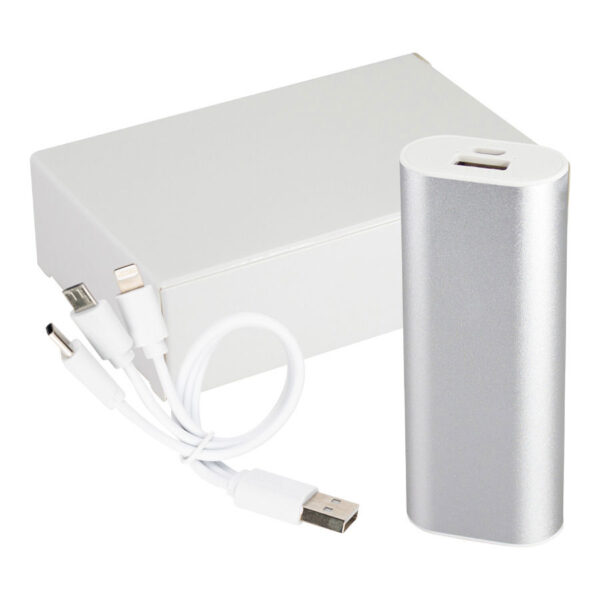Cargador Power Bank Metálico 5200mAh 4 Cargador Power Bank Metálico 5200mAh, foto 4 - Power Banks | MerchLAB