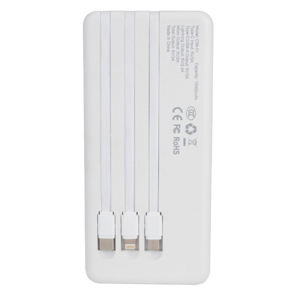 Deluxe Cargador Power-Bank 10.000 mAh, detalle - Power Banks | MerchLAB