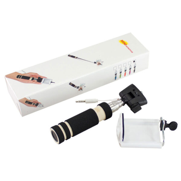 Mini Selfie-Stick Monopod, vista 2 - Tecnología y Electrónicos | MerchLAB