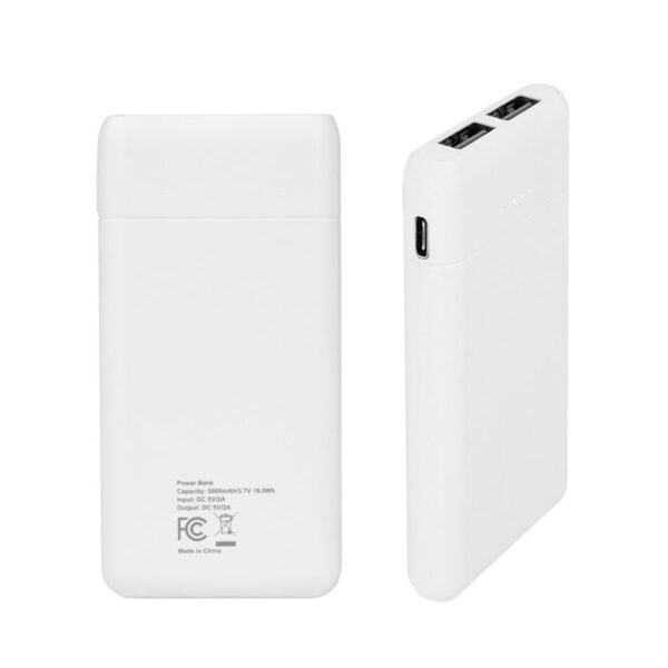 Cargador Power Bank 5000mAh 4 Cargador Power Bank 5000mAh, foto 4 - Power Banks | MerchLAB