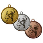 Medalla Cueca 55mm CUE55, vista 2 - Medallas | MerchLAB
