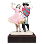 Trofeo Resina Cueca Color 19C
