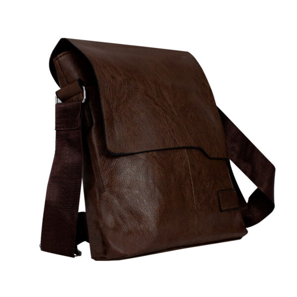 Bolso-cartera de Eco-cuero "DEXTER" 3L, detalle - Bolsos Corporativos | MerchLAB