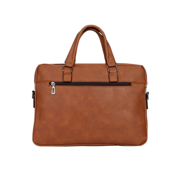 Maletín ejecutivo porta-notebook de Eco-cuero "BRONSON" 6.5L - Bolsos Corporativos | MerchLAB