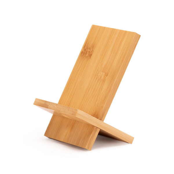 Base Soporte Bamboo "YANGTZE" para Tablet y Celular, vista 2 - Oficina y Escritorio | MerchLAB