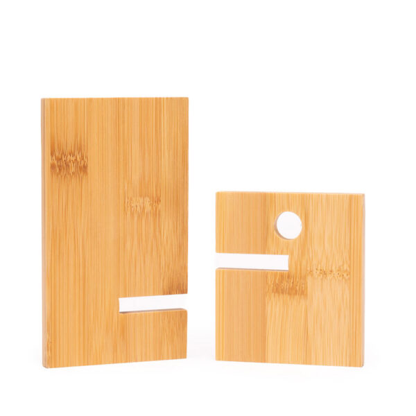 Base Soporte Bamboo "YANGTZE" para Tablet y Celular, foto 4 - Oficina y Escritorio | MerchLAB