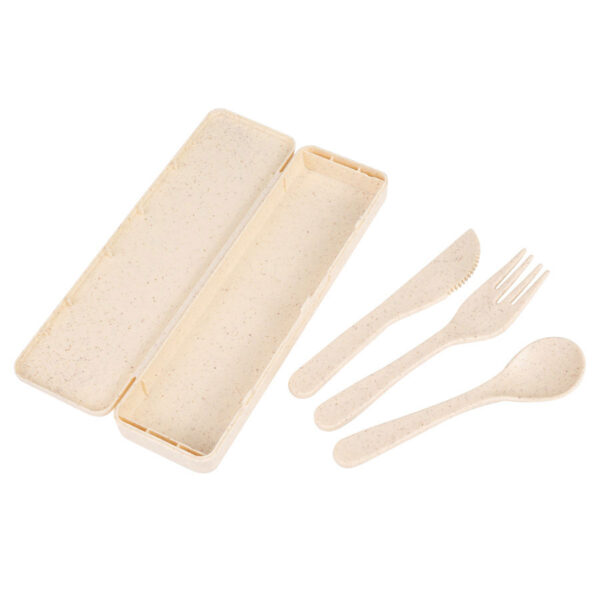 Set de 3 cubiertos Ecológico 4 Set de 3 cubiertos Ecológico, foto 4 - Artículos para el Hogar | MerchLAB