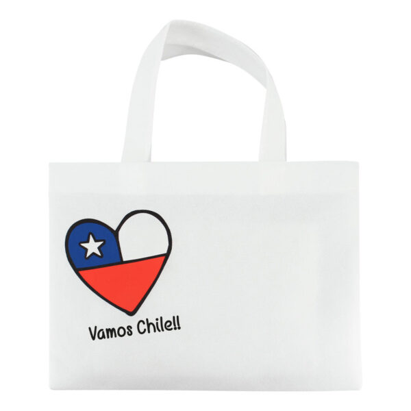 Bolsa TNT Vamos Chile, vista 2 - Bolsas de TNT | MerchLAB