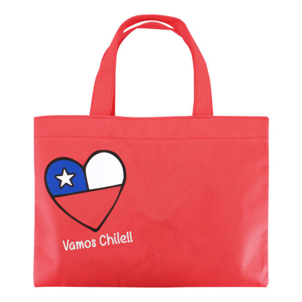 Bolsa TNT Vamos Chile, detalle - Bolsas de TNT | MerchLAB