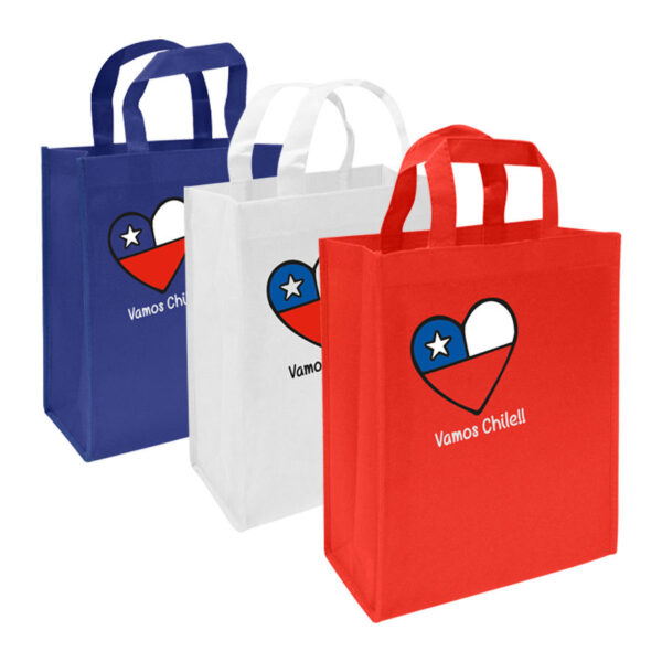 Bolsa TNT Vamos Chile 4 Bolsa TNT Vamos Chile, foto 4 - Bolsas de TNT | MerchLAB
